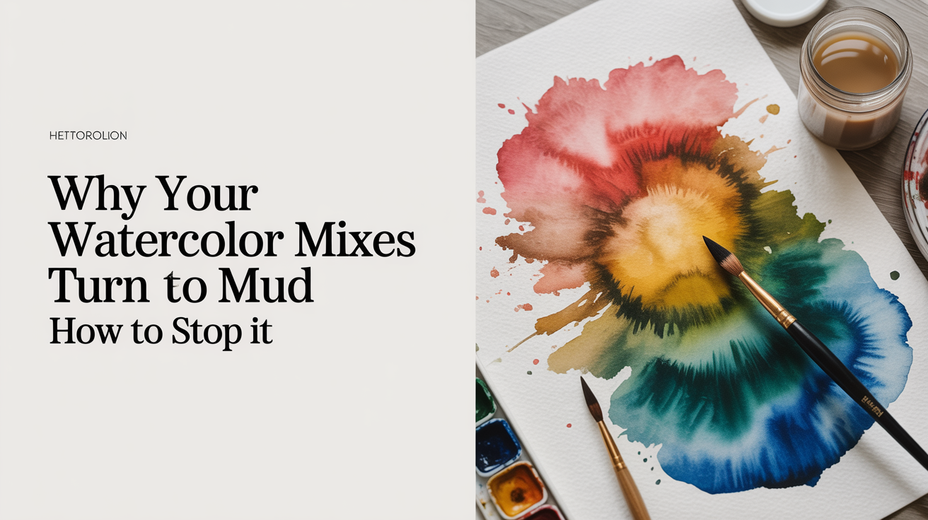 Why Your Watercolor Mixes Turn to Mud and How to Stop It